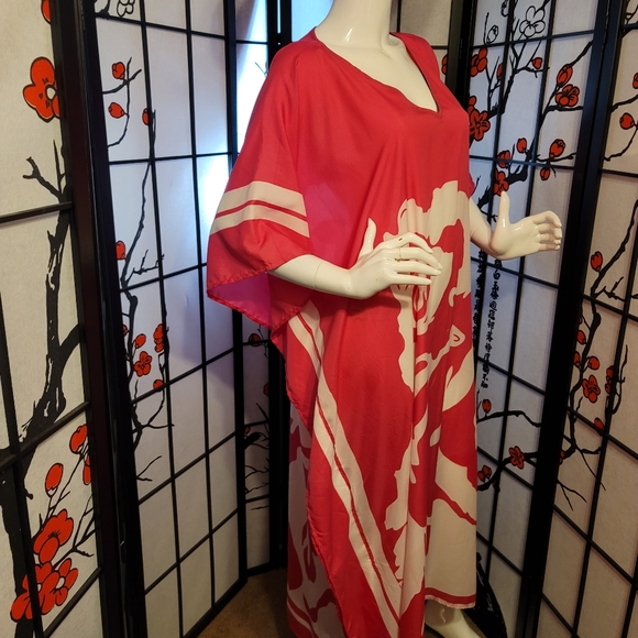 LIGHTIN THE BOX  LADIES SHEER SOFT MAXI DRESS/ONE SIZE/GREAT FOR BEACH OR PARTY - Picture 4 of 15